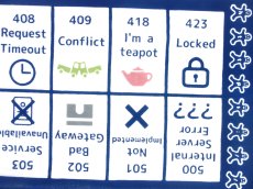 画像2: 黒猫舎の手ぬぐい　HTTPエラーコード (2)