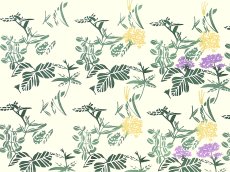 画像2: にじゆらの手ぬぐい　like a Block Print マルチカラー (2)