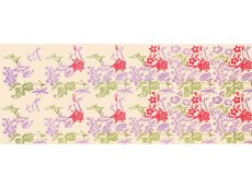 画像3: にじゆらの手ぬぐい　like a Block Print ラベンダー (3)