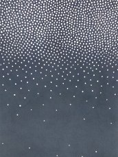 画像1: 【期間限定、11月9日20時〜販売開始】amiuの型染め手ぬぐい　Powdery Snow (1)