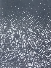 画像2: 【期間限定、11月9日20時〜販売開始】amiuの型染め手ぬぐい　Powdery Snow (2)