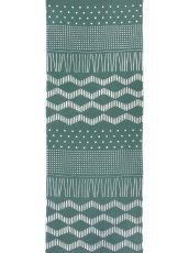 画像2: 【期間限定】amiuの型染め手ぬぐい　層 (2)