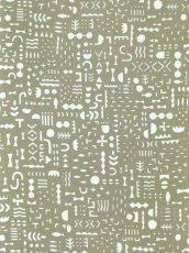 画像1: 【期間限定】amiuの型染め手ぬぐい　カクシカ (1)