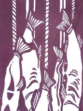 画像1: 越後亀紺屋の新潟手ぬぐい　寒さに負けず (1)