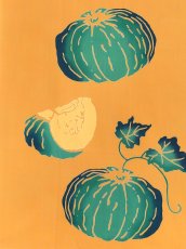 画像2: 和布華の手ぬぐい　かぼちゃ (2)