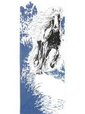 画像3: 【数量限定】ルミロックの2026年干支手ぬぐい　ジプシーホース (3)