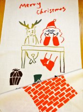 画像5: にじゆらの手ぬぐい　待ちわびるクリスマス (5)