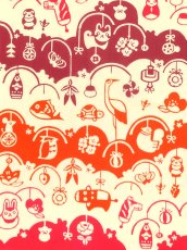 画像2: 梨園染の手ぬぐい　つるし飾り (2)