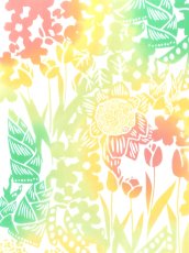 画像1: nugooNEXTの手ぬぐい　春の散歩道 (1)