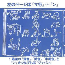 画像2: オリジナル手ぬぐい　ゆび文字練習帳 フェデレーションブルー (2)