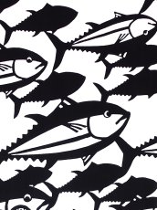 画像1: 【1月の期間限定、3日20時〜販売開始】MASMIC寿の手ぬぐい　マグロちゃん (1)