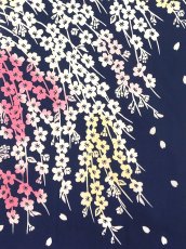画像2: 和布華の手ぬぐい　夜桜 (2)