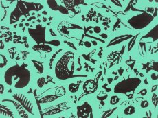 画像1: とことわの手ぬぐい　リトルフォレスト ナイト (1)