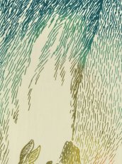 画像2: ムーミン手ぬぐい　ひとやすみ (2)