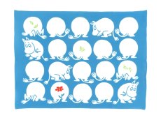画像1: ムーミン注染ハンカチ　おしり (1)