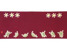 画像3: 【2月の期間限定、2月8日20時〜販売開始】晴三の手ぬぐい　On the floor (3)