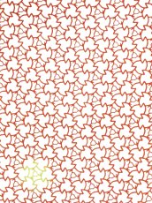 画像1: 【2月の期間限定、2月8日20時〜販売開始】晴三の手ぬぐい　急須つなぎ 朱 (1)