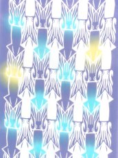 画像1: 【2月の期間限定、2月8日20時〜販売開始】晴三の手ぬぐい　Hot & Cool 青 (1)