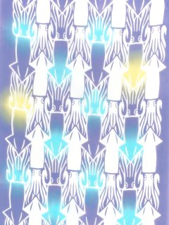 2月の期間限定】晴三の手ぬぐい Hot & Cool 青 - 手ぬぐい専門店 こっさ。