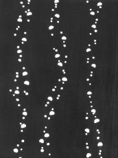 画像1: 【在庫限りで廃盤】あひろ屋の手ぬぐい　海月 黒 (1)