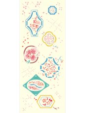 画像4: にじゆらの手ぬぐい　春のかけら (4)