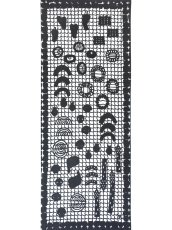 画像3: 【※3月1日20時〜販売開始予定、3月の期間限定】木下恵の手ぬぐい　バーベキュー しろくろ（初登場） (3)