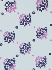 画像1: 【※3月1日20時〜販売開始予定、3月の期間限定】木下恵の手ぬぐい　カスミソウドット グレー（新作、初登場） (1)