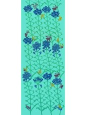 画像3: 【※3月1日20時〜販売開始予定、3月の期間限定】木下恵の手ぬぐい　ナズナ ミント（初登場） (3)