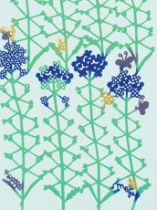 画像2: 【※3月1日20時〜販売開始予定、3月の期間限定】木下恵の手ぬぐい　ナズナ グレー（初登場） (2)