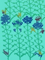 画像2: 【※3月1日20時〜販売開始予定、3月の期間限定】木下恵の手ぬぐい　ナズナ ミント（初登場） (2)