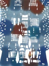 画像2: 【※3月1日20時〜販売開始予定、3月の期間限定】木下恵の手ぬぐい　家具屋のキツツキさん はいいろ（初登場） (2)