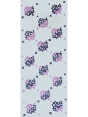 画像2: 【※3月1日20時〜販売開始予定、3月の期間限定】木下恵の手ぬぐい　カスミソウドット グレー（新作、初登場） (2)