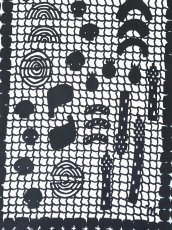 画像2: 【※3月1日20時〜販売開始予定、3月の期間限定】木下恵の手ぬぐい　バーベキュー しろくろ（初登場） (2)