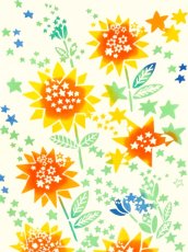 画像1: misuzu uta（みすゞうた）手ぬぐい　明るい方へ (1)