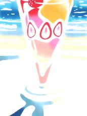 画像3: 和布華の手ぬぐい　いちごパフェ (3)