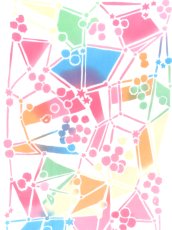 画像1: misuzu uta（みすゞうた）手ぬぐい　金平糖の夢 (1)