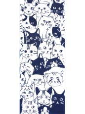 画像3: 和布華の手ぬぐい　ねこだらけ (3)