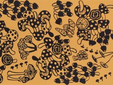 画像2: 岩川旗店の手ぬぐい　い【きのこ】る (2)