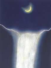 画像1: 【4月の限定販売、3月29日20時〜販売開始】紺屋乃加藤の手ぬぐい　幽玄の滝（初登場） (1)