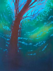 画像3: 【4月の限定販売、3月29日20時〜販売開始】紺屋乃加藤の手ぬぐい　プラタナスの森（新作） (3)