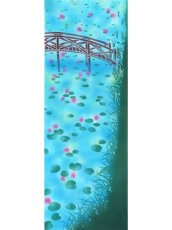 画像3: 【4月の限定販売、3月29日20時〜販売開始】紺屋乃加藤の手ぬぐい　睡蓮（初登場） (3)