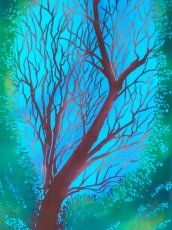 画像1: 【4月の限定販売、3月29日20時〜販売開始】紺屋乃加藤の手ぬぐい　プラタナスの森（新作） (1)