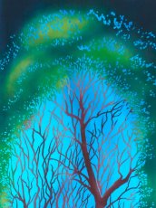 画像2: 【4月の限定販売、3月29日20時〜販売開始】紺屋乃加藤の手ぬぐい　プラタナスの森（新作） (2)