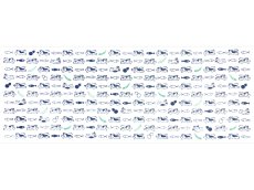 画像2: 梨園染の手ぬぐい　河童とキュウリ (2)