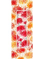 画像3: 【※4月11日20時より販売開始、4月の限定販売】紺屋乃加藤の手ぬぐい　曼珠沙華 赤（最新作！初登場） (3)