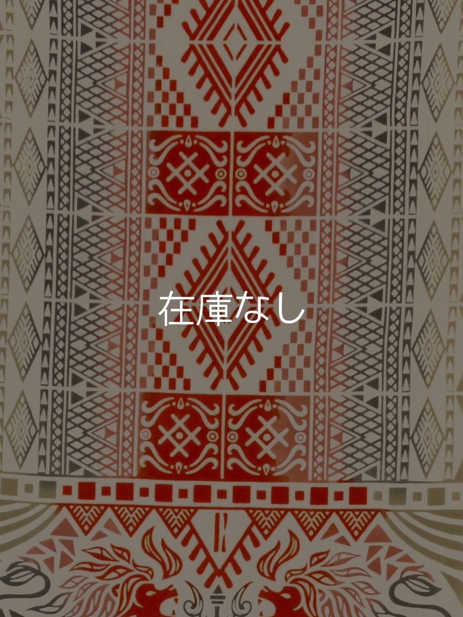 画像2: JIKAN STYLEの手ぬぐい　獅子の玉座（アラベスクタイルシリーズ） (2)