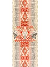 画像4: JIKAN STYLEの手ぬぐい　獅子の玉座（アラベスクタイルシリーズ） (4)