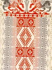 画像3: JIKAN STYLEの手ぬぐい　獅子の玉座（アラベスクタイルシリーズ） (3)