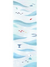 画像3: JIKAN STYLEの手ぬぐい　波縞（ここかしこシリーズ） (3)