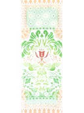 画像4: JIKAN STYLEの手ぬぐい　花鳥の舞（アラベスクタイルシリーズ） (4)